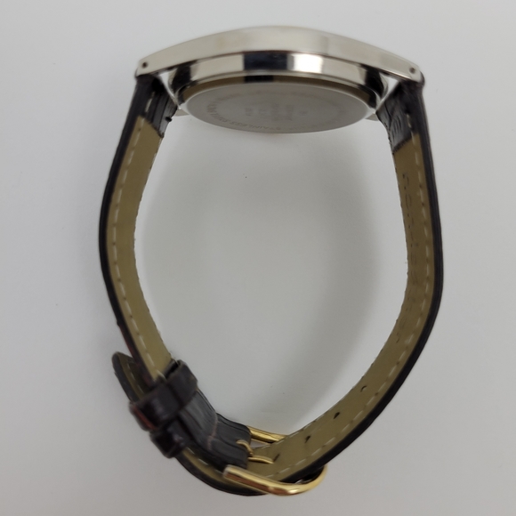 Gossip GSP547B Watch Blue Leather Band NEW in Box - Picture 9 of 9